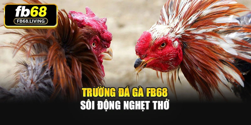 Trường Đá gà FB68 sôi động nghẹt thở